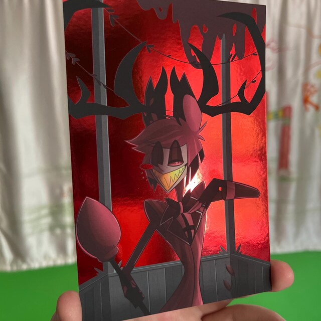 【2nd】Hazbinhotel Alastor Foil Hazbin Hotel Trading Card 2nd Edition Alastor 03/50 ULTRA