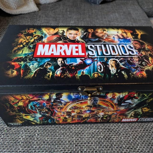 Marvel Studios MCU - Dvds/blu-rays Box Chest MDF - Etsy