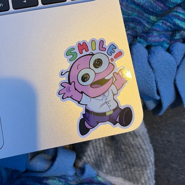 Smiling Friends Pim Sticker - Die Cut Vinyl Sticker 2.5