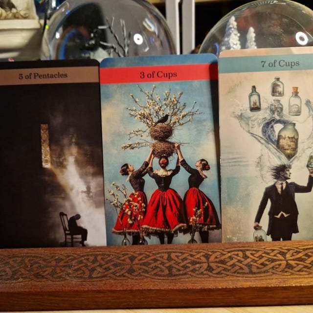 Dark Tea Society Tarot Deck: Rider Waite Style, Victorian