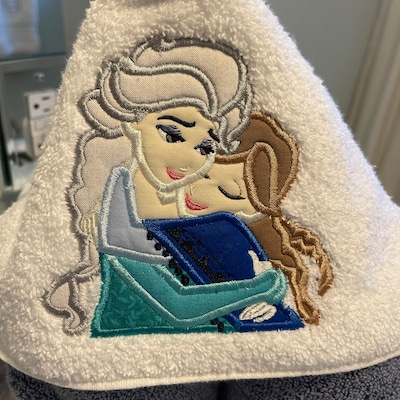 Frozen Olaf Cold Snowman Face Applique Machine Embroidery Design ...