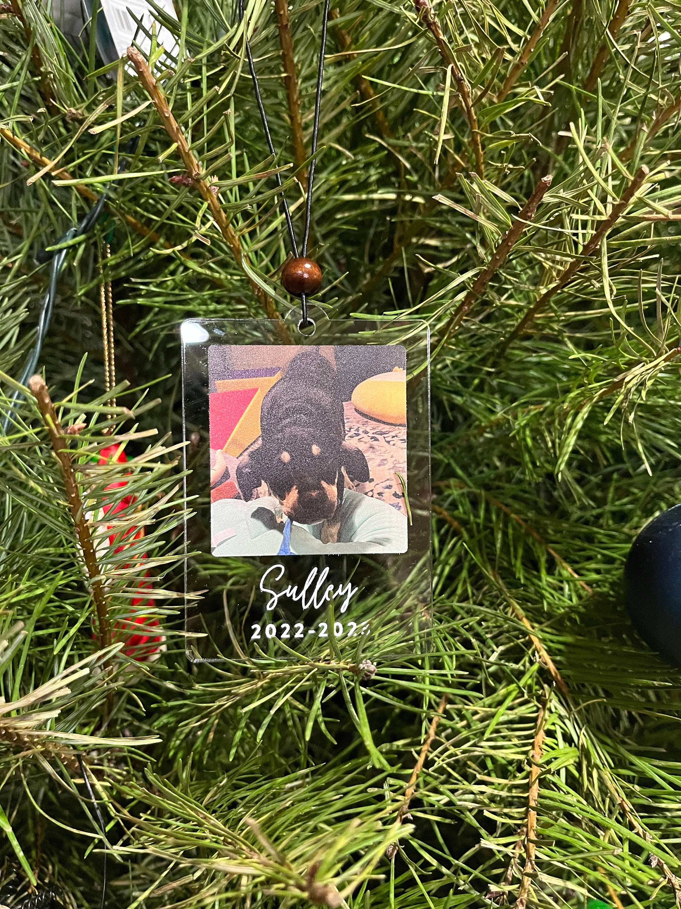 🎁Buy 2 FREE SHIPPING🎁Personalized Photo Ornament, Custom Ornament, Drive Safe, Friendship Best Friends, Couples Gift for Her/Him