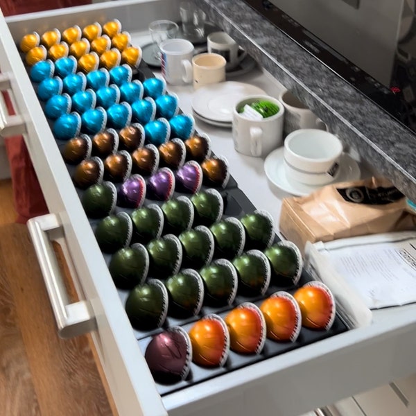 Nespresso Vertuo Capsule Drawer Pod Storage System Etsy