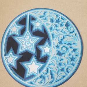 Free Free Layered Moon Mandala 18 SVG PNG EPS DXF File