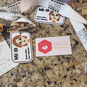 Personalized Nintendo Mii ID Card, Gift for Gamers, Tomodachi Life