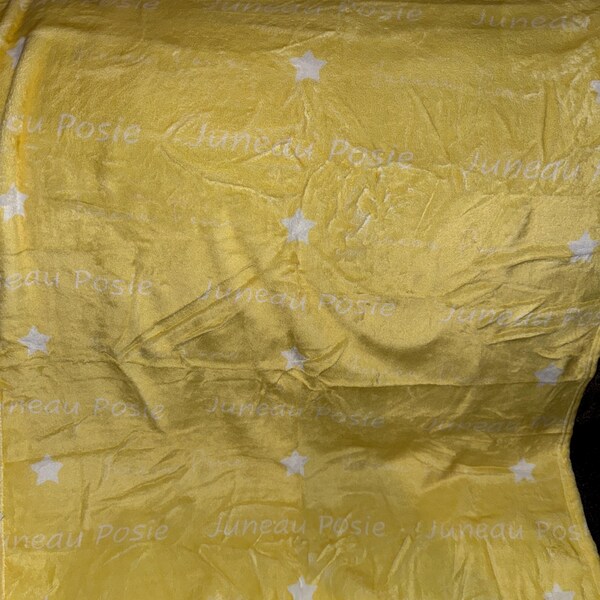 Personalized Baby Blanket With Name - Custom Nursery Blanket For Boys & Girls, Newborn Gift, Christening, Baptism - View #4