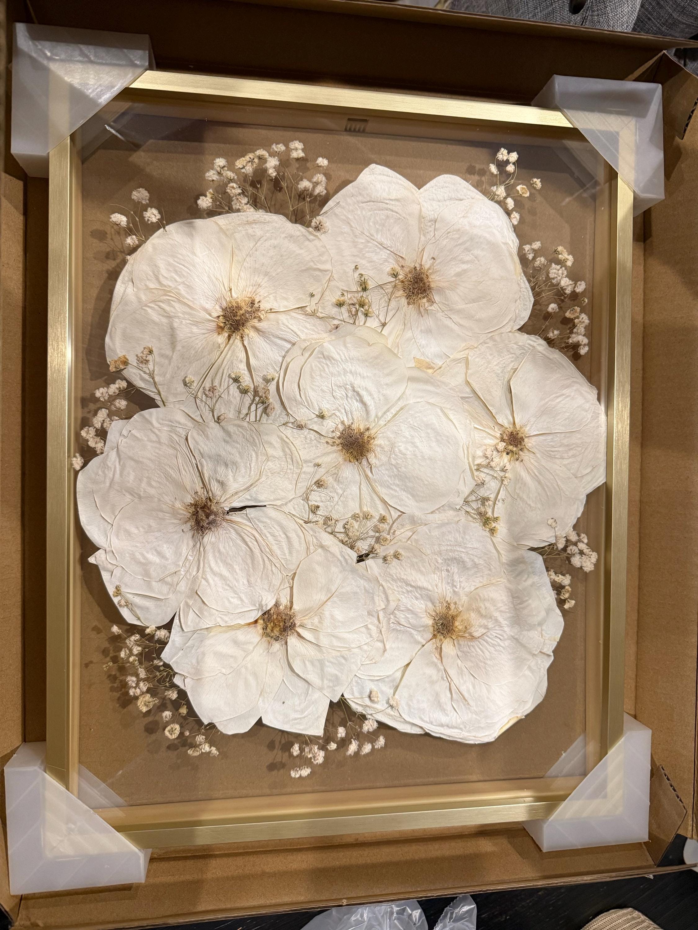 Preserved flowers from Danielle's etsy review