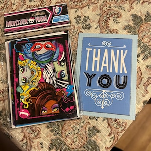 Monster High Sticker and Note Card Set, Mattel 2012, NIP - Etsy