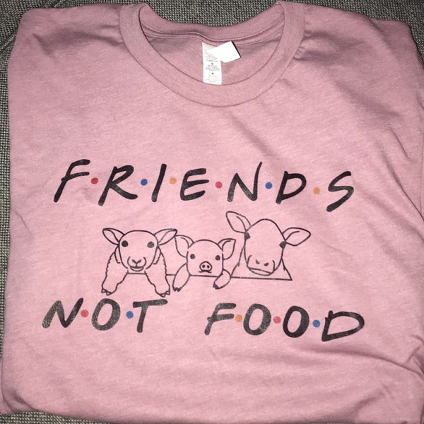 Women's Vegan T-shirt : Family Not Food : Free Shipping | Viva La Vegan