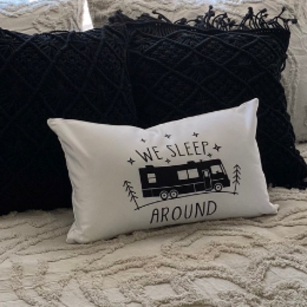 We Sleep Around SVG, Funny Camping SVG, Motorhome Svg, Motor Coach ...