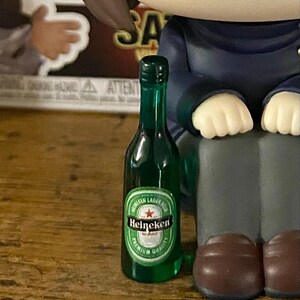 Mini Botellas De Cerveza Falsas - Accesorios Manualidades, Maquetas Y Decoración - Realistas Y Detalladas