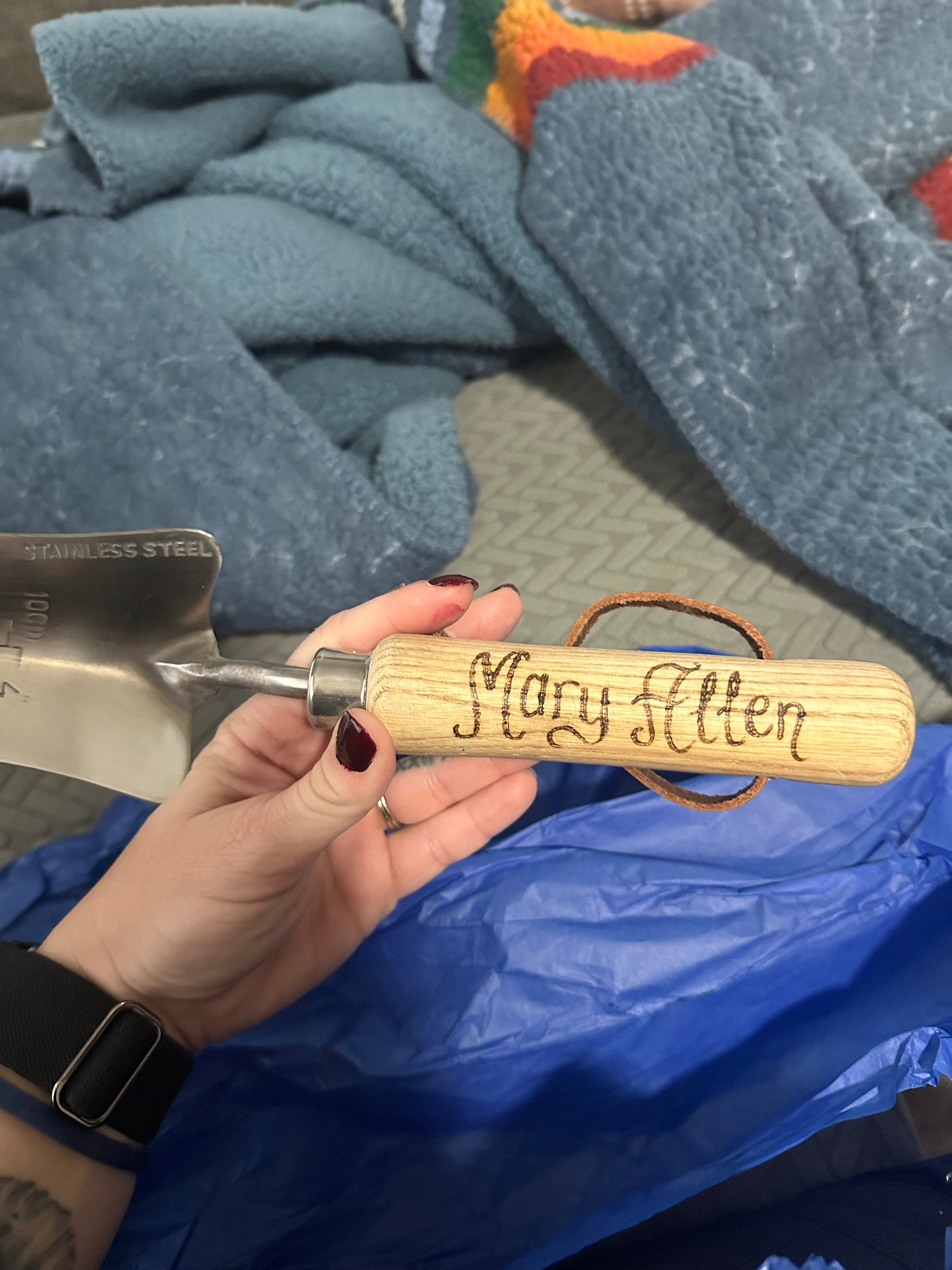 Garden Tools personalised for 30th 40th, 45th, 50th, 55, 60, 65, 70, 75, 80, 85 90 95 Gardening Present Birthday Gift for Gardener