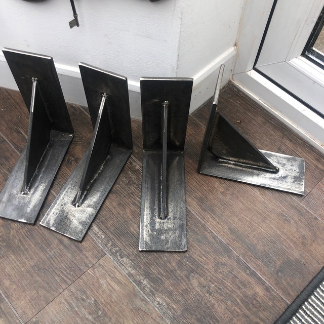 Heavy Duty Shelf Bracket Industrial Style Rustic Steel Metal