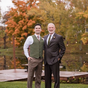 Mens Herringbone Vest, Olive Green Waistcoat, Formal, Waist Coat for Men, Wedding, Mens Vest, Groom Vest, Grooms Men Vest, Groomsmen Vest