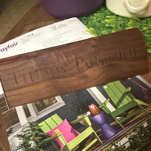 Tiffany added a photo of their purchase