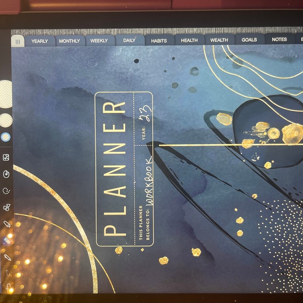 Undated iPad Planner Bundle for Goodnotes or Notability All in One ...
