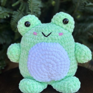 Chunky frog: Crochet pattern