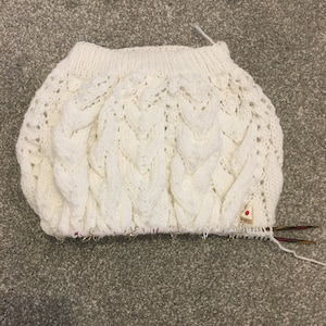 Whitmoor Sweater Knitting Pattern in English and Francais