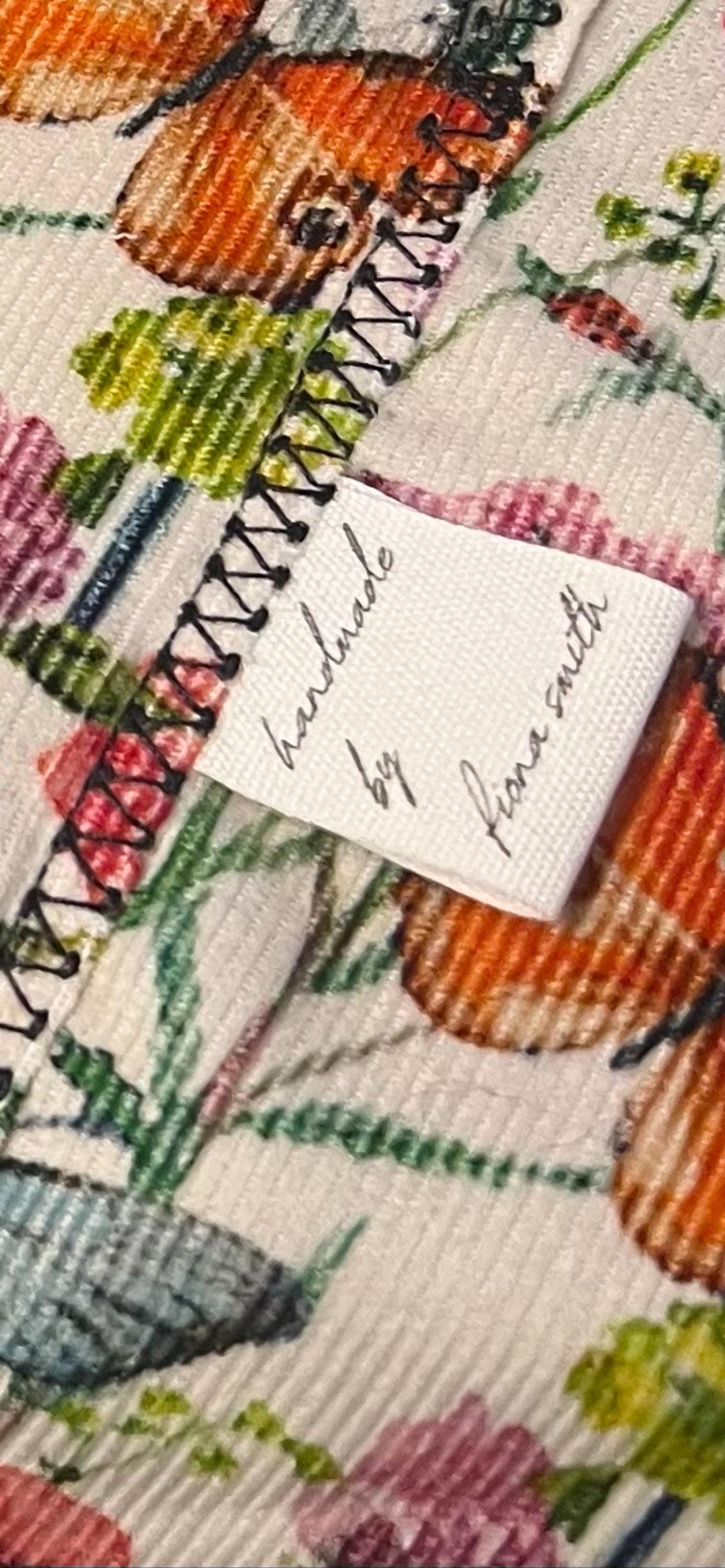 20*60 mm Baumwolle mit Logo oder Text Nähzubehör Label,Anhänger für Stricksachen,Personalisiert,Handgemachtes Label,Geschenkanhänger