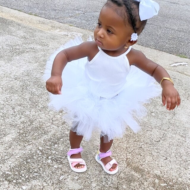 Baby white best sale tutu