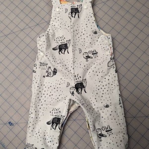 AHOY LINED Reversible Romper Sewing Pattern Pdf, Toddler Baby Boy Girl ...