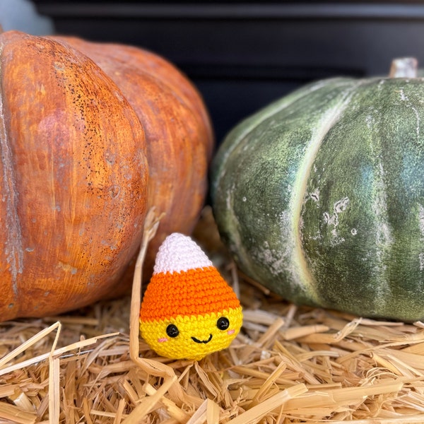 Amigurumi Candy Corn Crochet Pattern: Easy Halloween DIY (PDF Pattern ...