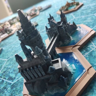 3D Printed Catan Boards for Scenario the Rivers of Catan - Etsy