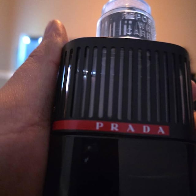 プラダ ルナロッサ ブラック、オードパルファム プールオム、100ml-3.4