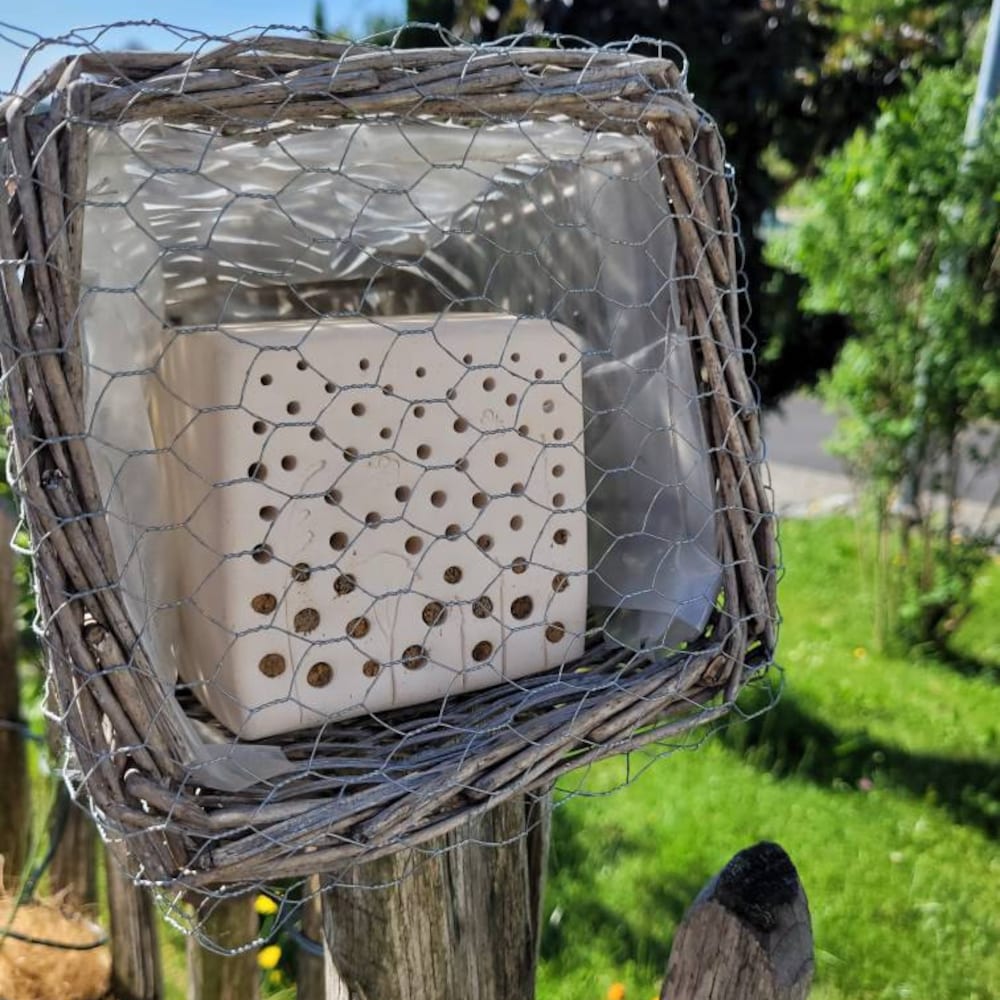 Bienenstein groß Insektenhotel