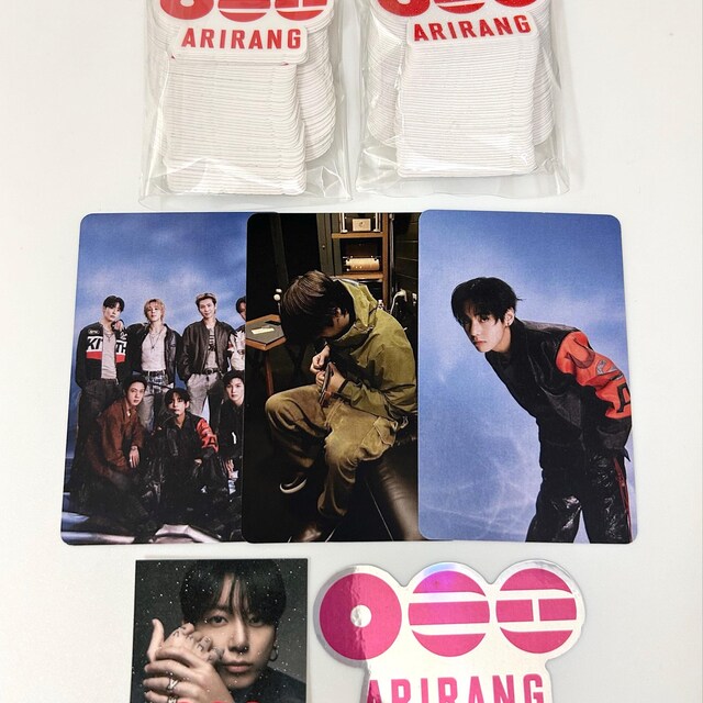 50 PCS BTS Arirang Hologram & Glitter Sticker | Size 5x3cm - Etsy