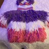 Baby Kids Crochet Shaggy Jacket Etsy