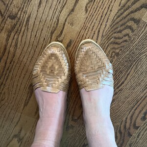 womens tan huaraches