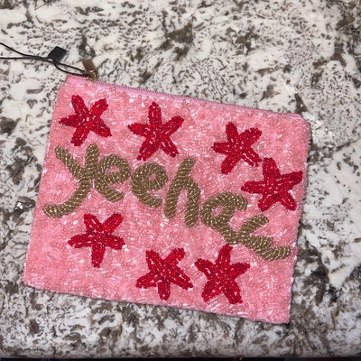 Beaded Coin Pouch, Beaded Coin Purse, Bead Coin Pouch, Best Friend Gift ...