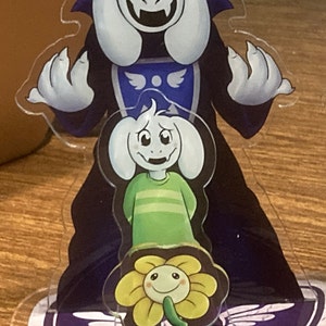 Undertale the 3 Forms of Asriel Acrylic Standee - Etsy