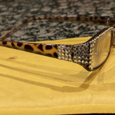 Swarovski Crystal Reading Glasses - Etsy