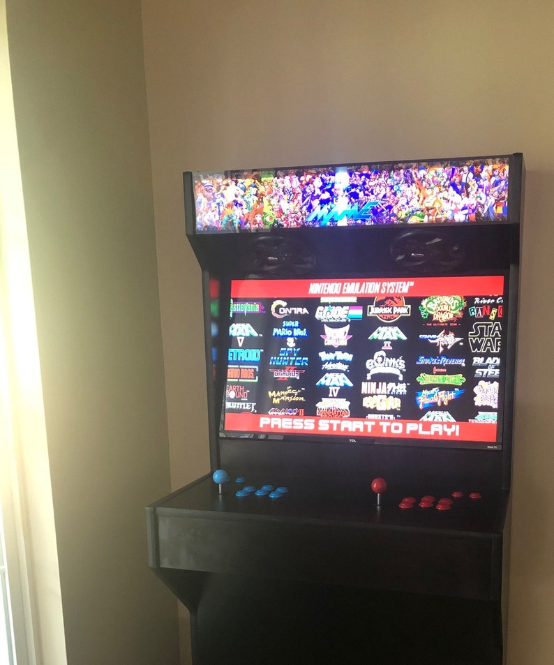 Arcade setup shared by Tyler Contreras