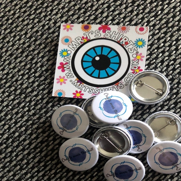 25mm Custom Badges • Personalised Button Badge • Hen & Stag Night ...
