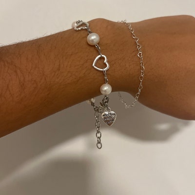 Luna Pearl Open Cuff Bracelet