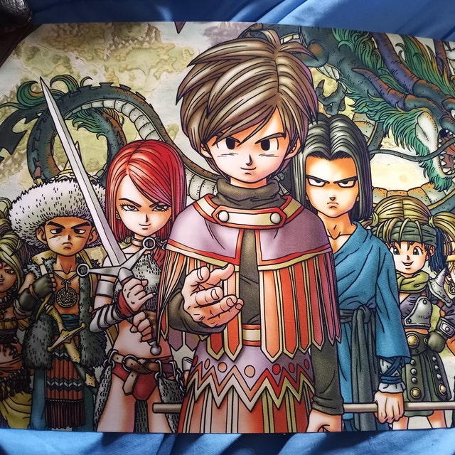 ドラゴンクエスト9 DQ9　イラストプレート 　アルティメットメンバー特典 ドラゴンクエスト9 DQ9 イラストプレート アルティメット