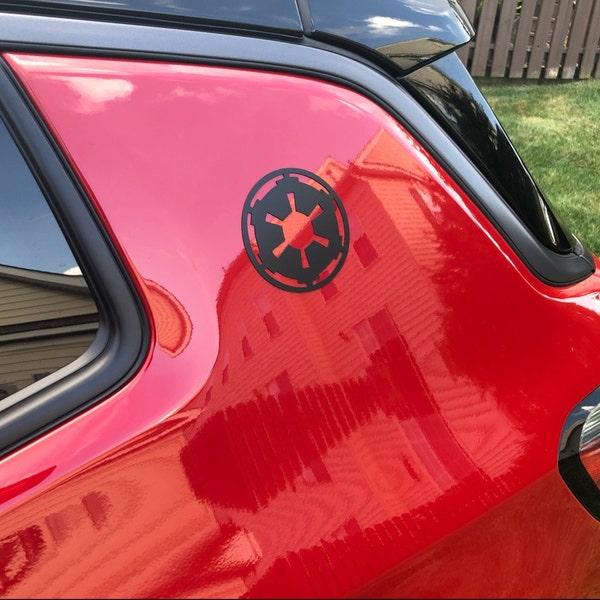 thumbnail image 2 of Paw Shaped Car Magnet - 'Love Dogs, People Annoy Me' - 5.5" Vinyl Decal For Car Or Fridge 2 of 5
