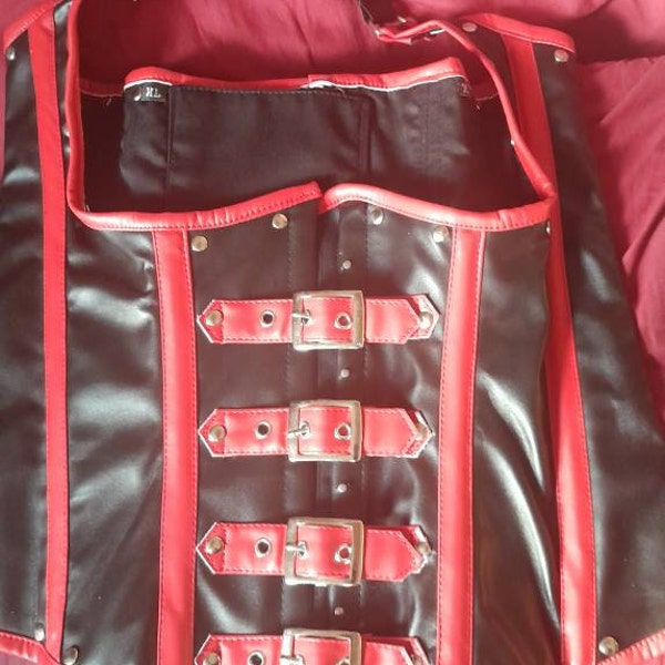 Cuthbert Waist Trainer Steel Boned Corset