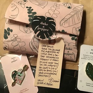 Emily added a photo of their purchase