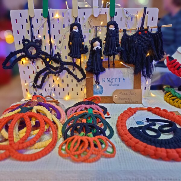 Macrame Pumpkin Pattern PDF Tutorial Easy Halloween DIY Digital