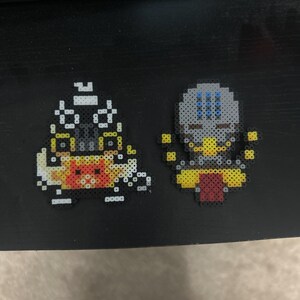 Overwatch MINI Beads; Reaper, Tracer, Mei, Pharah, Reinhardt