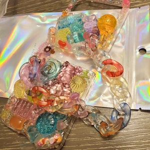 Crystal Candies Gummy Bear and Confetti Jelly Cream Decoden - Etsy