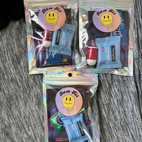 Rave Kit | Festival Kit | Rave | EDM | Mushrooms - Etsy