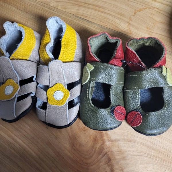 Elephantito Baby Shoes - Booties - Shearling - Beige main image 1