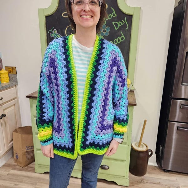 PATTERN: Granny Stitch Shrug Crochet Pattern - Etsy