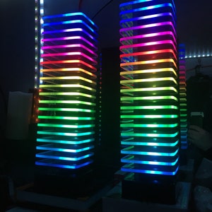 İnfinity Mirror Wall Decor İnfinity Effect LED Light Wall - Etsy
