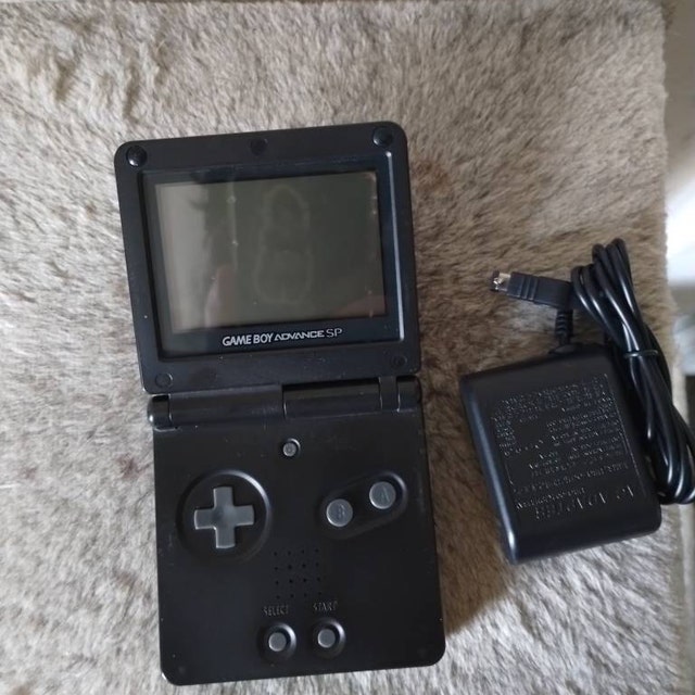 Grey Gameboy Advance Sp Authentic Nintendo Game Boy Advance SP